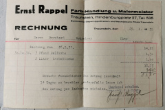 Rechnung Rappel