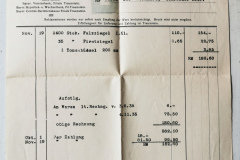 Rechnung Dumberger