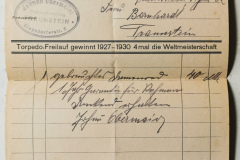 Rechnung Torpedo