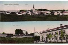 Amerang-Eisenbahn-Schloss-und-Gasthof-zur-Post-1909