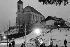 Breitbrunn-1961-Dorfweiher-im-Winter