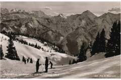 Ruhpolding.-Rauschberg-Suedhang-mit-Blick-aufs-Sonntagshorn-um-1960