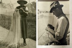 Fischerei-Lex-Fraueninsel-beim-Netzeflicken-aus-alten-Zeiten