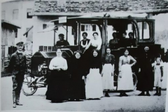 Inzell-Erstes-Postauto-am-1.-Juli-1912