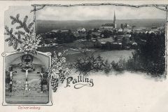 Palling-Panorama-Ansicht-Calvarienberg-gel.-1933