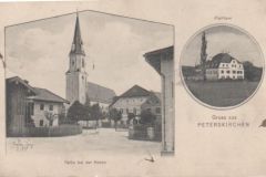 Peterskirchen-Partie-bei-der-Kirche-feldpgl.-1914