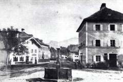 Prien-am-Chiemsee-um-1865-Marktplatz-mit-Bernauer-Strasse