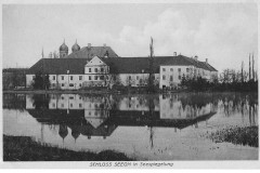 Seltene-Aufnahme-von-Kloster-Seeon-Karte-von-Durner´s-Kunstverlag-Prien