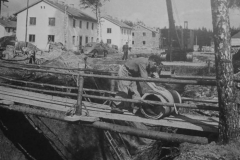Traunreut-Marienstrasse-Kanalarbeiten-1955