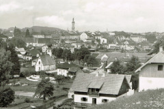 Toller Blick über den ehem. Stadtteil Heilig Geist nach Traunstein.