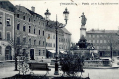 Stadtplatzpartie mit dem Luitpoldbrunnen