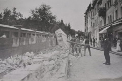 Bahnhofsgasse-Abbruch-alte-Gartenmauer-1913