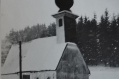 Baufällige Hl. Geist Kirche 1955