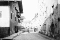 Eine alte Aufnahme aus der Traunsteiner "Unteren Stadt" vom Dez. 1912
