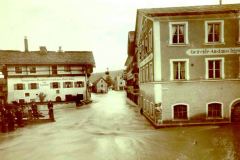 Hochwasser 1899 in der Unteren Stadt