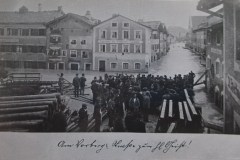 Hochwasser 1899 in der Scheiben-/Schützenstraße