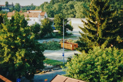 Bau Parkhaus Scheibenstraße 1995