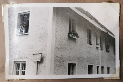 Das Bernhardhaus in der Mühlenstraße in Traunstein, dem Geburtshaus vom Künstler Hans Prähofer.