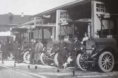 Postbusse-Bahnhof-Traunstein-ca.-1925-Seebruck-Palling-und-Inzell