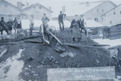 Traunstein-Bau-der-Franz-Eyrich-Turnhalle-auf-den-Grundmauern-der-3.-Sudpfanne-Februar-1927