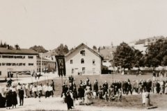Traunstein-Fronleichnam-1938-am-Karl-Theodor-Platz