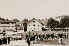 Traunstein-Fronleichnam-1938-am-Karl-Theodor-Platz