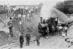 Truchtlaching-Neubau-der-Strasse-nach-Altenmarkt-an-der-Alz-1919